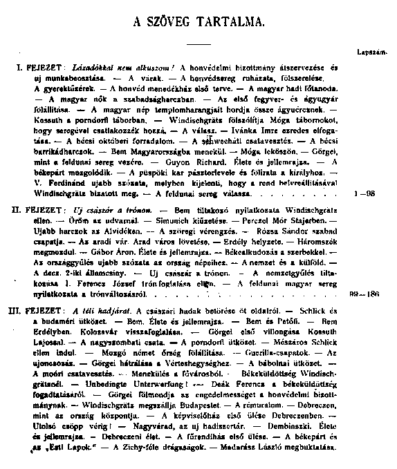 Gracza : Az 1848–49-iki magyar szabadsgharcz...