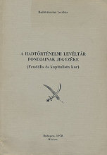 A HL fondjainak jegyzke