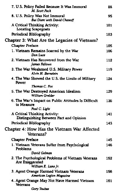 The Vietnam War : Opposing viewpoints