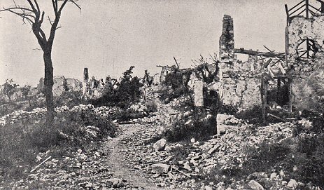 Mt. St. Gabriele vdelme. Romok a dli lejten.