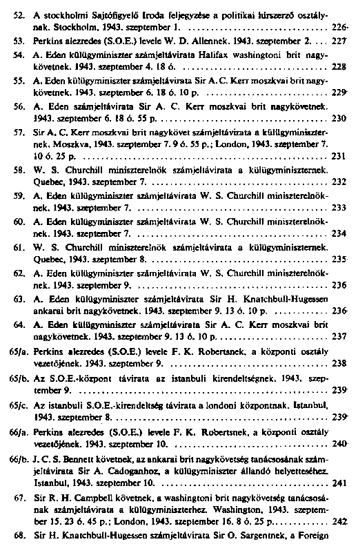 Magyar-brit titkos trgyalsok 1943-ban