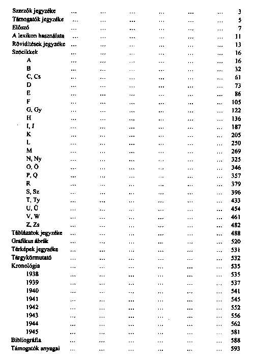 Magyarorszg a msodik vilghborban : lexikon A-Zs