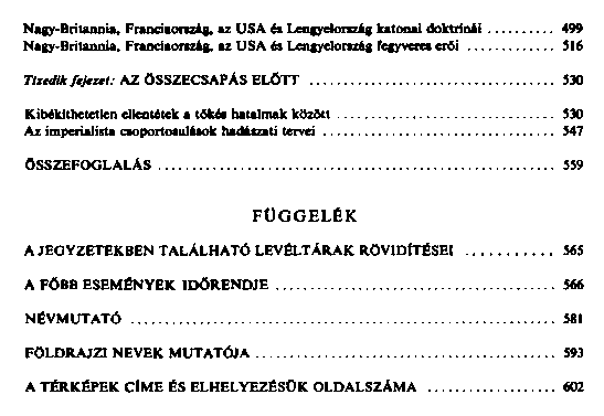 A msodik vilghbor trtnete : 1939 – 1945