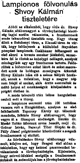 Lampionos felvonulás